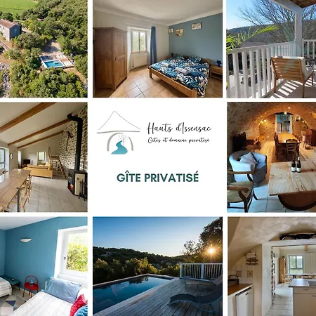 Domaine Privatise, Grand Pour Groupe, Piscine, Plages Privees Herault Causse-de-la-Selle