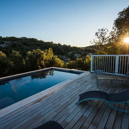 Domaine Privatise, Grand Pour Groupe, Piscine, Plages Privees Herault Villa Causse-de-la-Selle