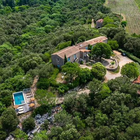 Domaine Privatise, Grand Pour Groupe, Piscine, Plages Privees Herault Causse-de-la-Selle